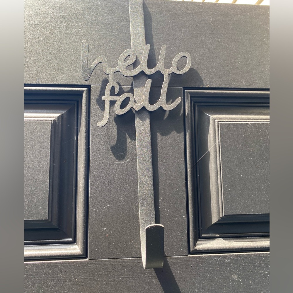 Hello Fall Wreath Hanger
